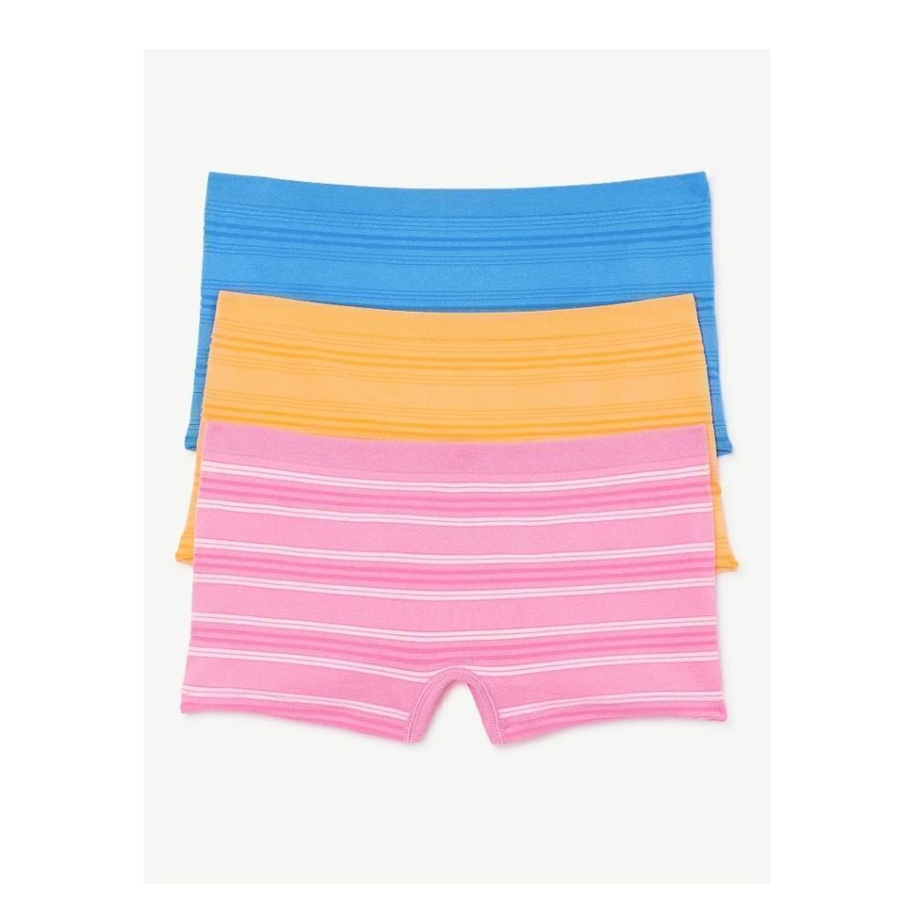 Nwt Joyspun Women's Seamless Boyshort Panties, 3-Pack, Size XXXL 22